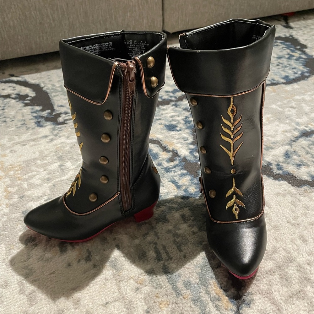 Frozen boots